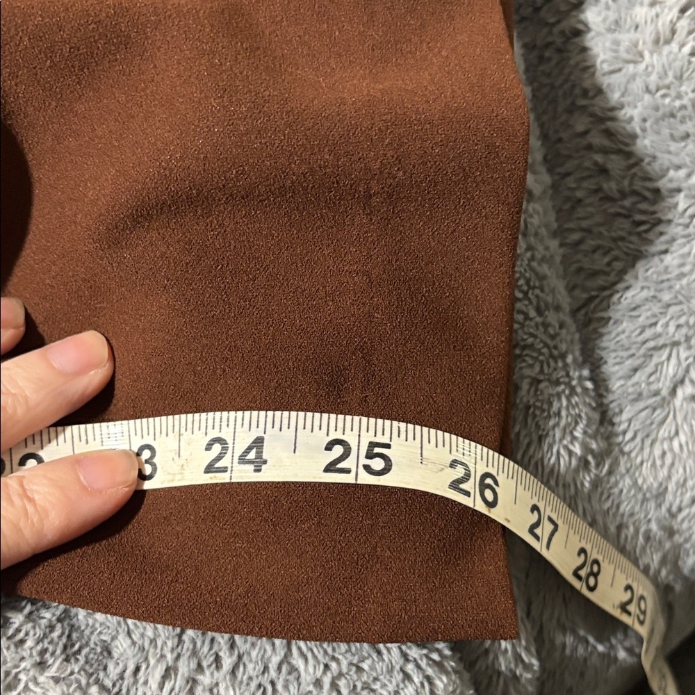 RACHEL Rachel Roy Brown Ruffled Jumpsuit Small - Picture 9 of 13
